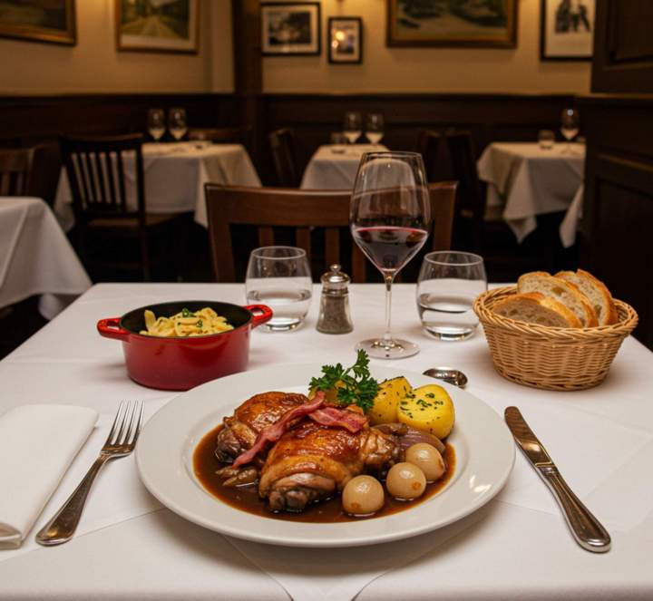 Cuisine savoureuse et conviviale.